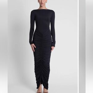 Rhea Ruche Maxi Dress